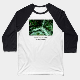 Kaleidoscope Diary Interactive Web Baseball T-Shirt